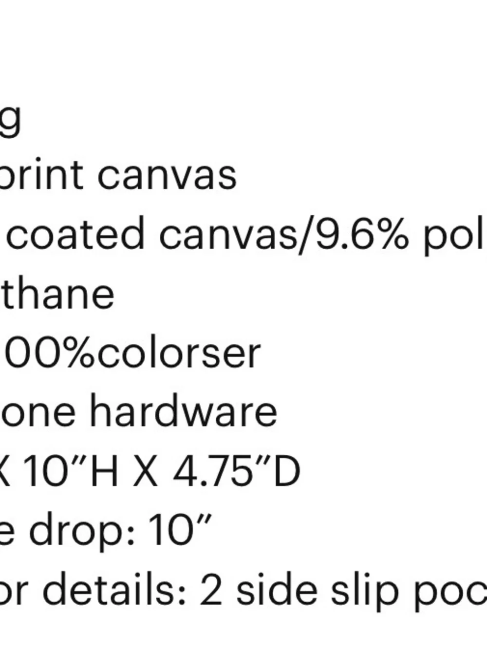 Michael Kors Cream Monogram Tote with Tan Leather Straps - Picture 2 of 14